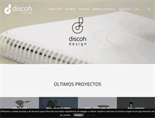 Tablet Screenshot of discoh.com